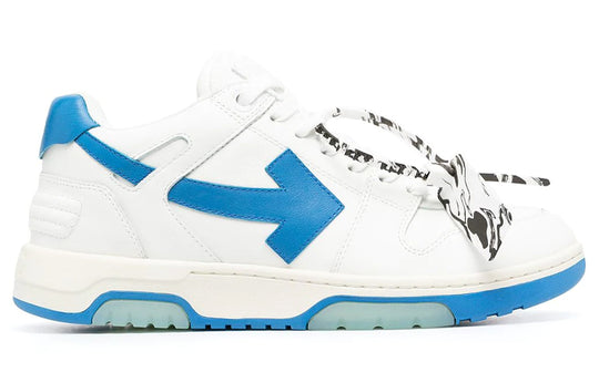 Off-White Splicing Casual Shoes White/Blue OMIA189R21LEA0010145