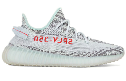 adidas originals Yeezy Boost 350 V2 Blue Tint 2021 'Gray Blue Red' B37571-2021