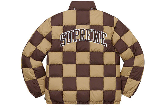 Supreme FW19 Week 17 Checkerboard Puffy Jacket SUP-FW19-10893