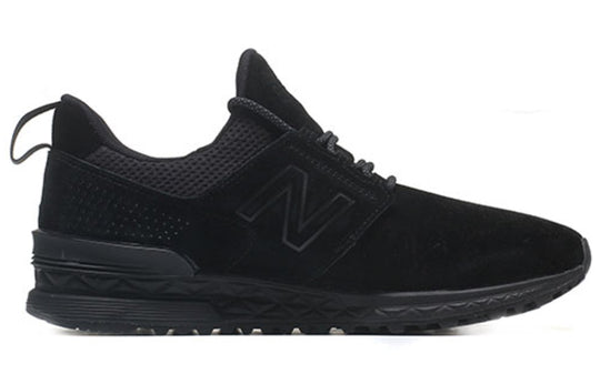 New Balance 574S Series Suede 'Black' MS574DA