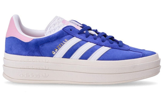 (WMNS) adidas originals Gazelle Bold 'Lucid Blue Pink' HQ6894