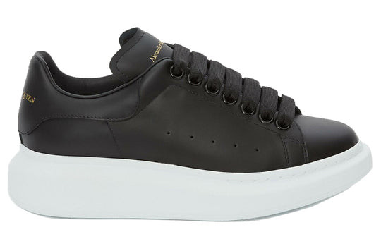 (WMNS) Alexander McQueen Oversized Sneaker 'Black' 553770WHGP01000