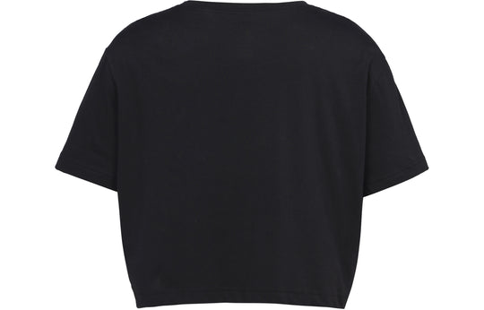 (WMNS) Nike Sportswear Essential Short Casual Crew Neck Short Sleeve T-Shirt Black BV6176-010