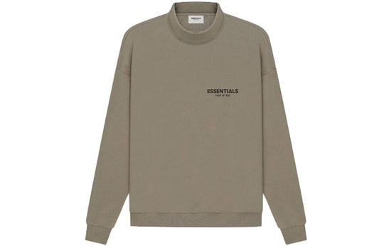 Fear of God Essentials SS21 Pull-Over Mockneck Taupe FOG-SS21-553