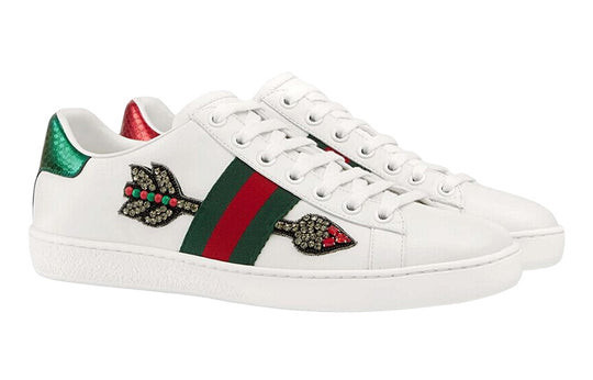 (WMNS) Gucci Ace Embroidered 'Arrow' 454551-A38G0-9064