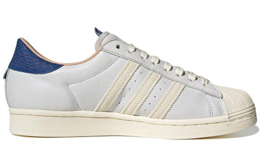 adidas originals Superstar 'White Cream Blue' HQ6458