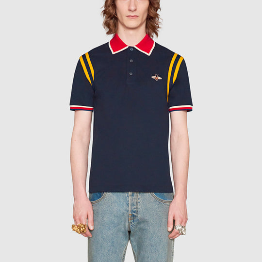 Gucci SS21 Polo shirt Bee 'Black' 500971-X9M37-4033