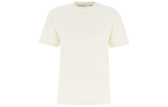 (WMNS) Off-White Arrows Sketch Short Sleeve Logo OWAA049E19F290960101