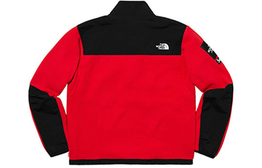 Supreme SS19 x The North Face Arc Logo Denali Fleece Jacket Red SUP-SS19-547