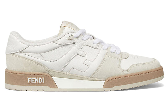 FENDI Match Low Top Suede 'White' 7E1493AHH2F1FHS