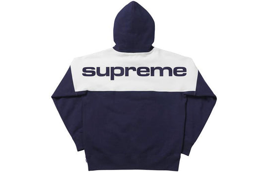 Supreme FW17 Blocked Navy Alphabet Logo Unisex Navy Blue SUP-FW17-756