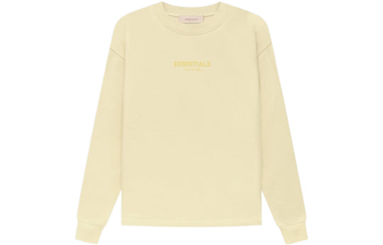 Fear of God Essentials FW22 Relaxed Crewneck Canary FOG-FW22-646