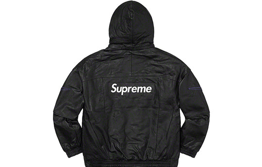 Supreme FW19 Week 14 x Nike Leather Anorak Box 'Black' SUP-FW19-10724