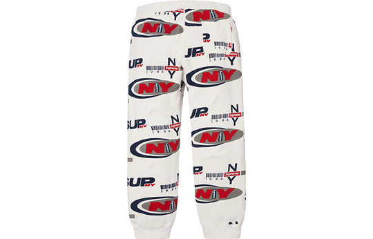 Supreme FW18 NY Waffle Thermal Pant White SUP-FW18-909