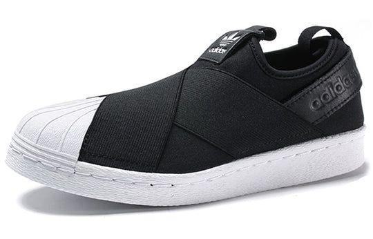 (WMNS) adidas Superstar Slip-On 'Black' S81337