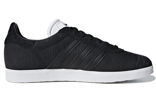 (WMNS) adidas originals Gazelle 'Black White' B41662