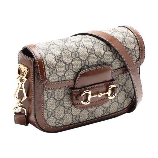 (WMNS) Gucci Horsebit 1955 Retro Shoulder Messenger Bag 'Ebony Brown' 658574-HUHHG-8565