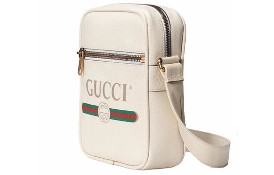 Gucci Print Messenger Bag 'White' 523591-0QRAT-8820