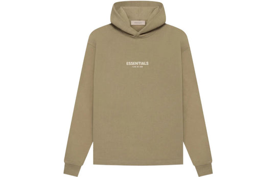 Fear of God Essentials SS22 Relaxed Hoodie 'Oak' FOG-SS22-035