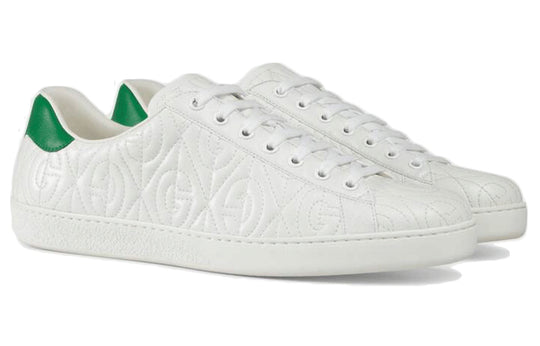 Gucci Ace G 'Rhombus  White' 598833-0R0A0-9063