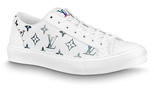 LOUIS VUITTON Tattoo Sneakers 'White with Colorful Monogram' 1A8KHO