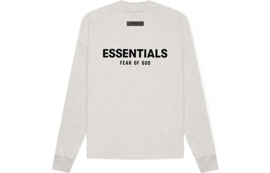 Fear of God Essentials SS22 Ls Tee Light Oatmeal FOG-SS22-414