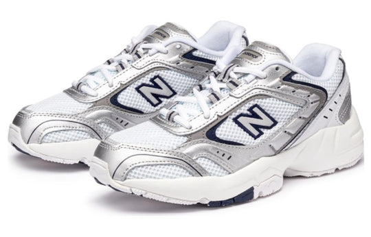 (WMNS) New Balance NB 452 Sneakers 'White Silver Black' WX452SA