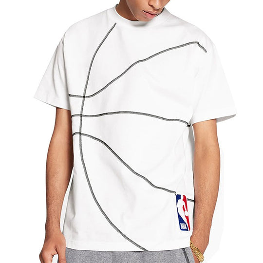 LOUIS VUITTON x NBA Basketball Tee M White 1A8H6R
