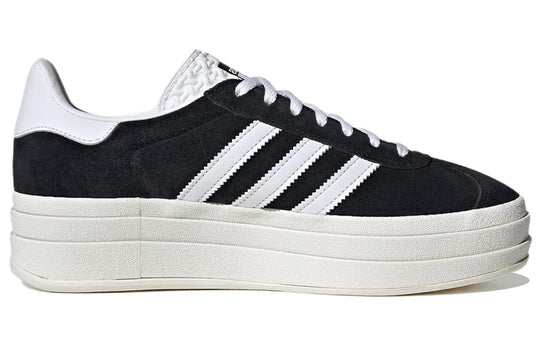 (WMNS) adidas Gazelle Bold 'Black White' HQ6912