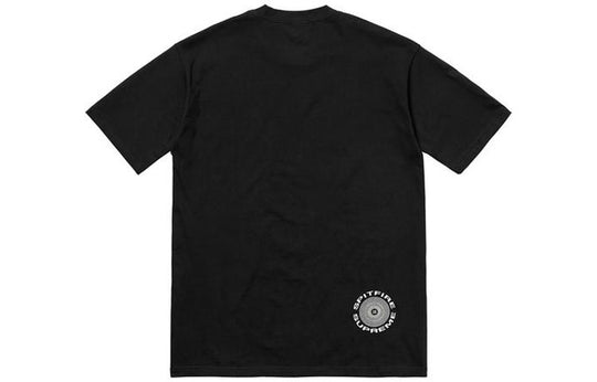 Supreme SS18 Spitfire Classic Swirl Black Tee SUP-SS18-449