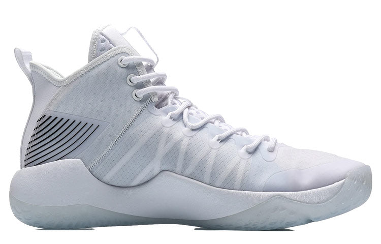 Li-Ning Combat High 'White Black' ABAR059-6