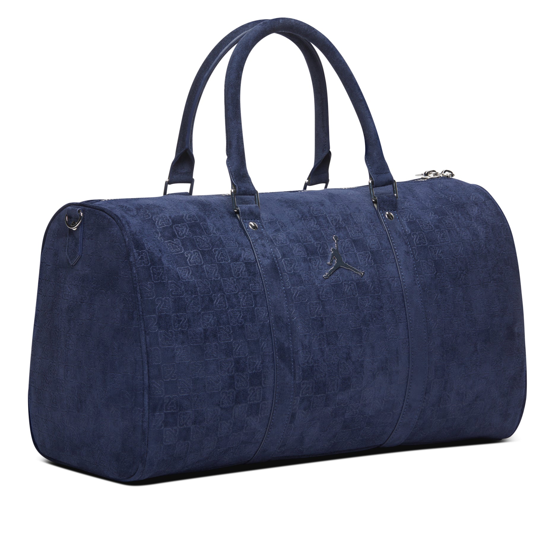Jordan Suede Monogram Duffel 25L 'Midnight Navy' IQ5742-410