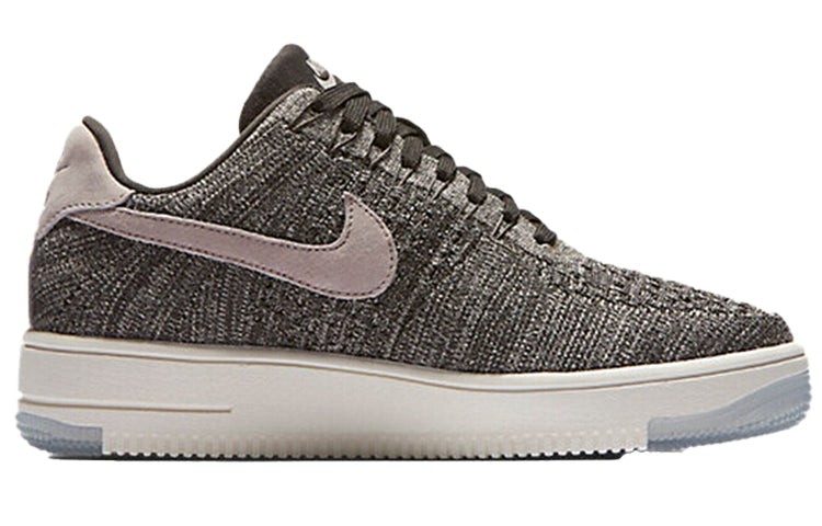 (WMNS) Nike Air Force 1 Flyknit Low 'Midnight Fog Silt Red Ivory' 820256-008