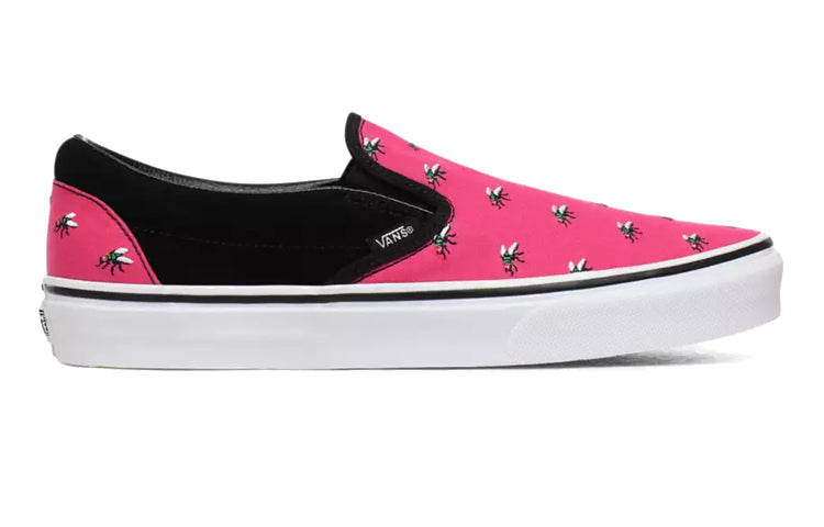 Vans Trap Fly Classic Slip-on Shoes Red Rose VN0A4U38WVJ