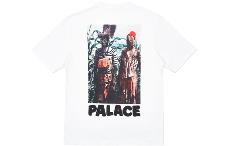 PALACE Stoggie White Chest Back Printing Short Sleeve Unisex P18FW053