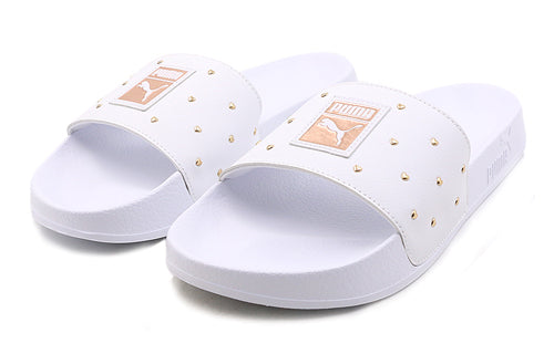 (WMNS) PUMA Leadcat Studs Slide White 369405-02