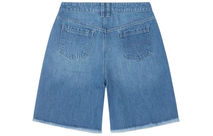 (WMNS) Converse Denim Shorts 'Light Blue Wash' 10027228-A01