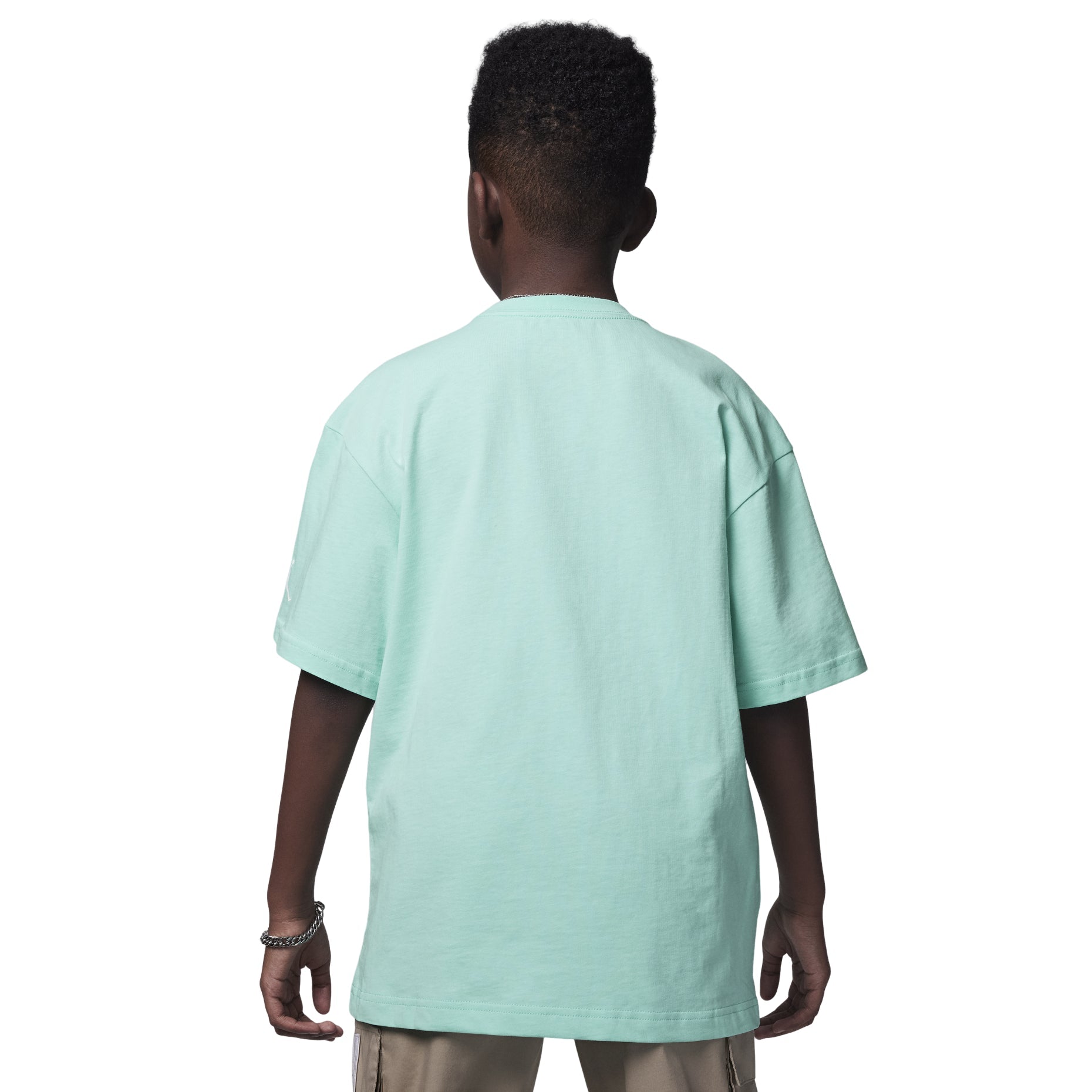 (GS) Air Jordan Varsity Jumpman Graphic T-Shirt 'Mint Green' FV2530-323
