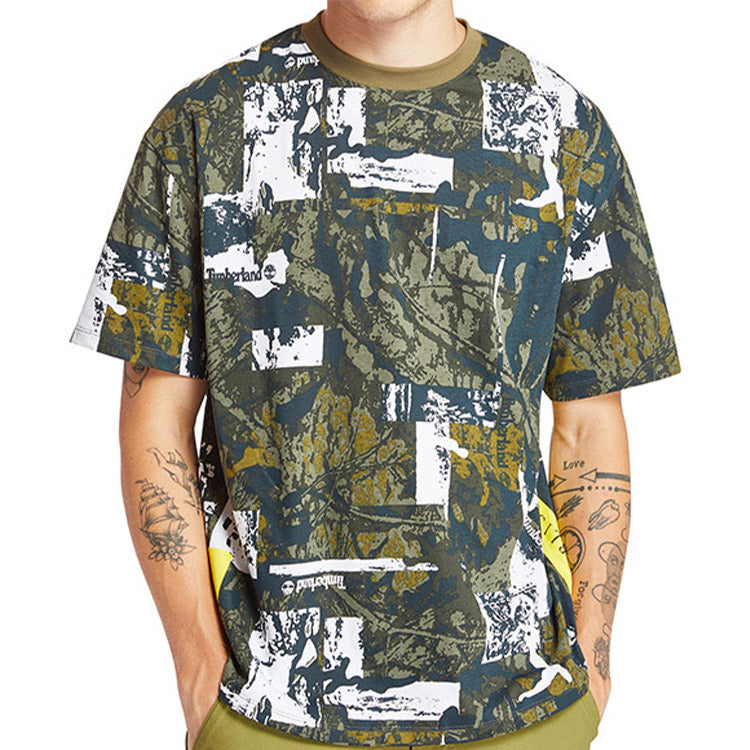 Men's Timberland Casual Loose Short Sleeve Round Neck A22SYZ52