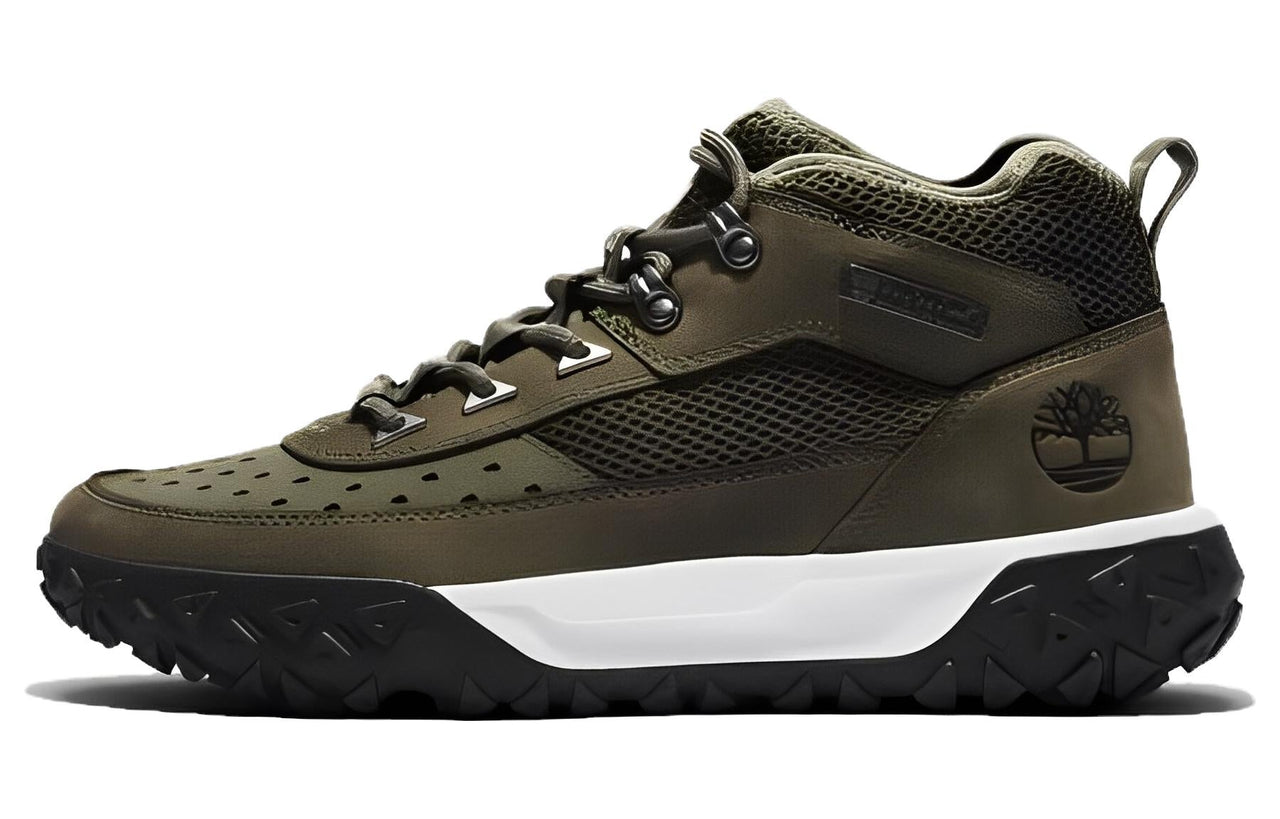 Timberland GreenStride Motion 6 Leather Hiking Boot 'Dark Green' A5VCV