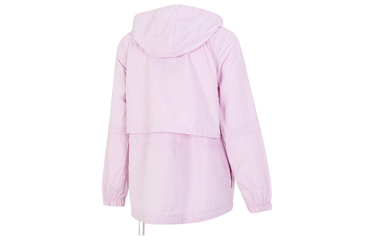 (WMNS) Nike AS W Nike Sportswear RPL ESSNTL WVN JKT Jacket Regal PINK AJ2983-695