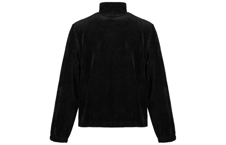 (WMNS) Nike Sportswear Casual Sports Stand Collar Retro Jacket Black BV4467-010