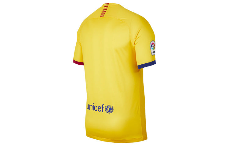 Nike FC Barcelona 19/20 Away Fan Edition Jersey 'Yellow' AJ5531-728