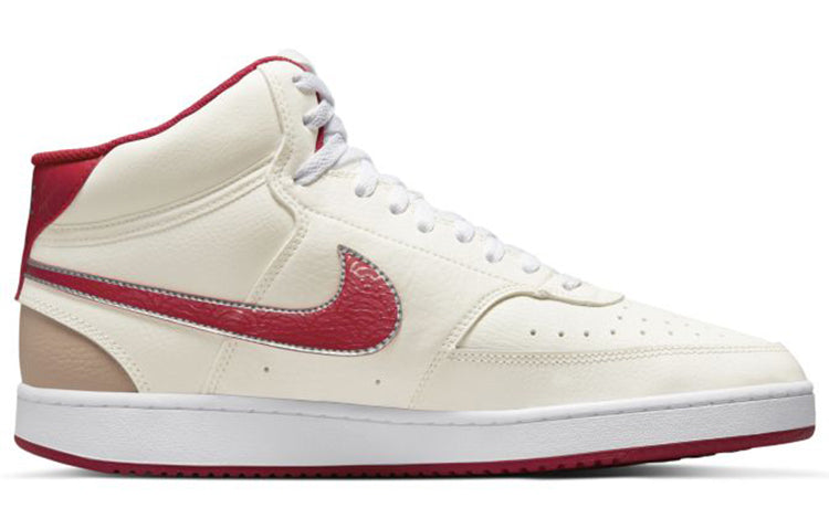 Nike Court Vision Mid-Top Sneakers White/Red DQ4977-161