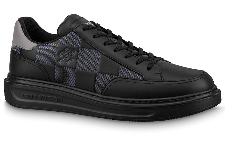 LOUIS VUITTON LV Beverly Hills Sneakers 'BlackcPlaid' 1AA5JL