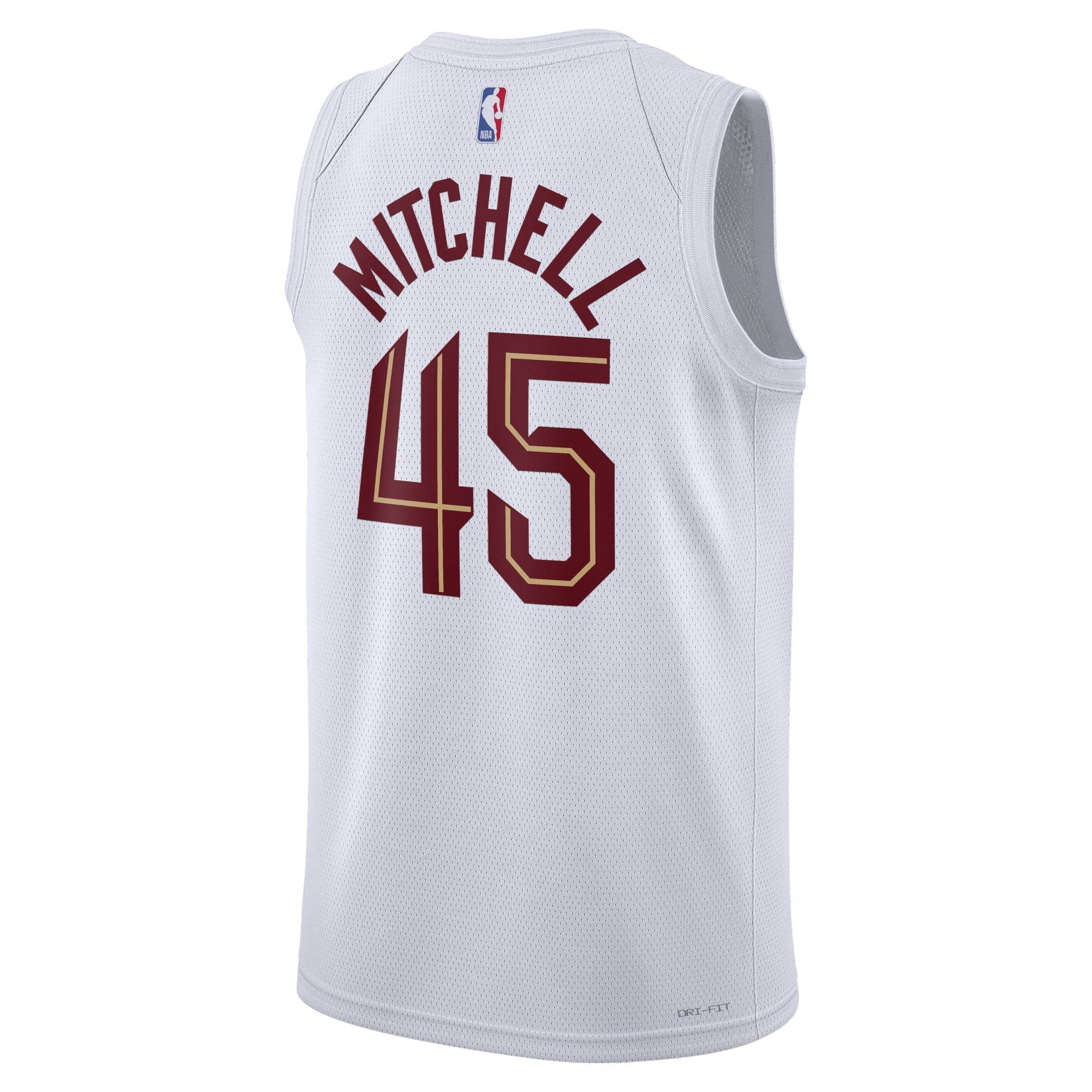 Nike Mitchell Donovn Cleveland Cavaliers Association Edition Dri-Fit NBA Jersey 'White' DN2073-108
