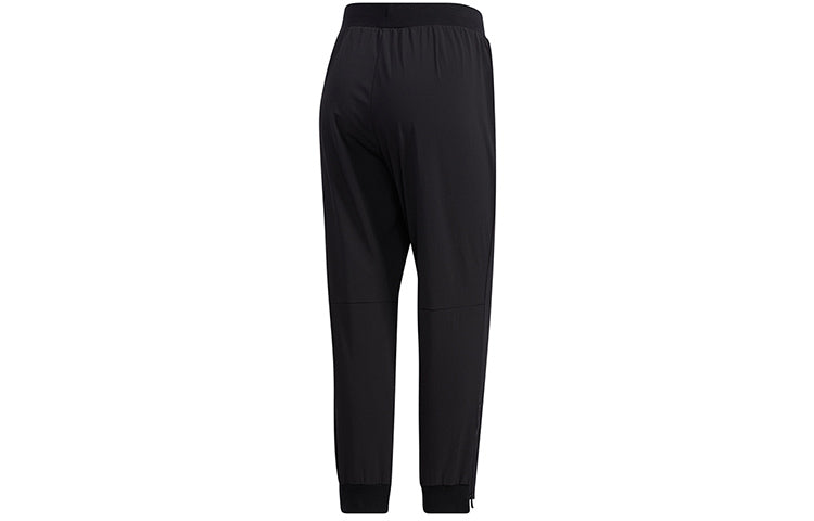 (WMNS) adidas Mh 3/4 Wv Sweatpants Black GF0123