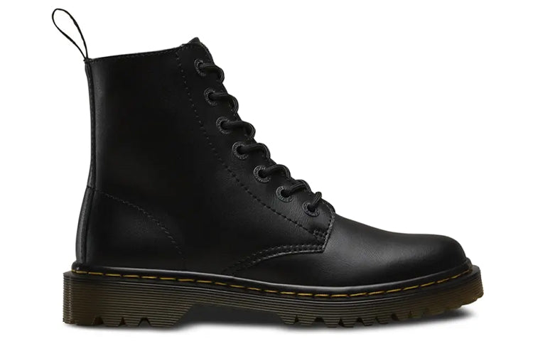 Dr. Martens Luana Wear-resistant Non-Slip 7 Casual Martin boots Black 17176001