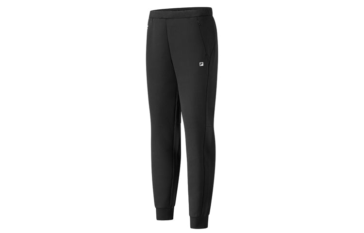 (WMNS) FILA Athletics Knit Sports Pants Black A11W031608F-BK