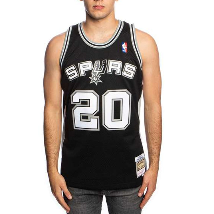 Mitchell & Ness NBA Swingman Jersey 'San Antonio Spurs -Manu Ginobili 2002-03' SMJYAC18102-SASBLCK02MGN
